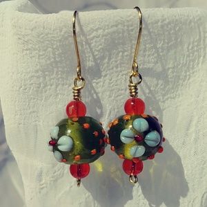 Earrings (hand crafted)